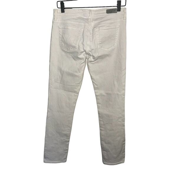 AG slim straight the stevie white jeans size 29R - Picture 2 of 5